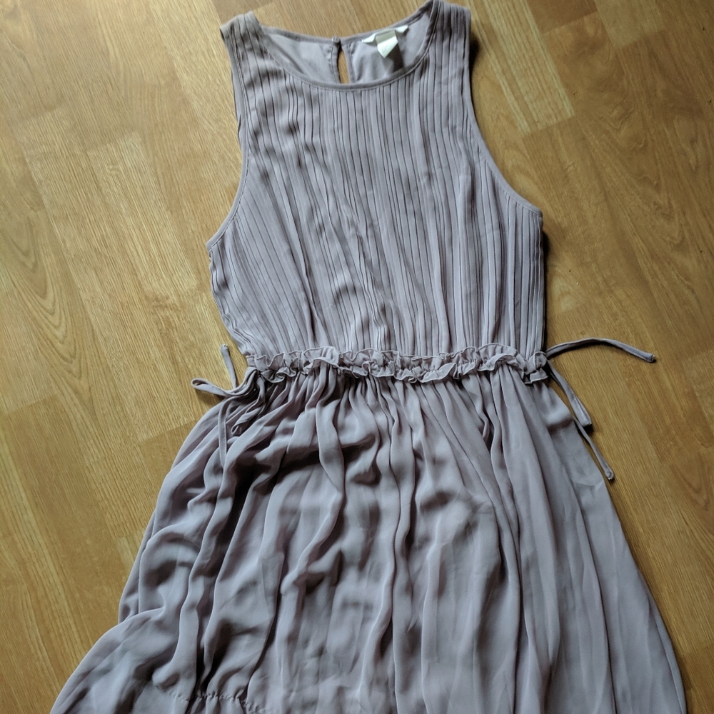 Lavender cocktail dress